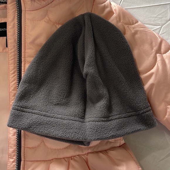 Weathertamer Toddler Girls Puffer Jacket with Hat - Picture 9 of 12